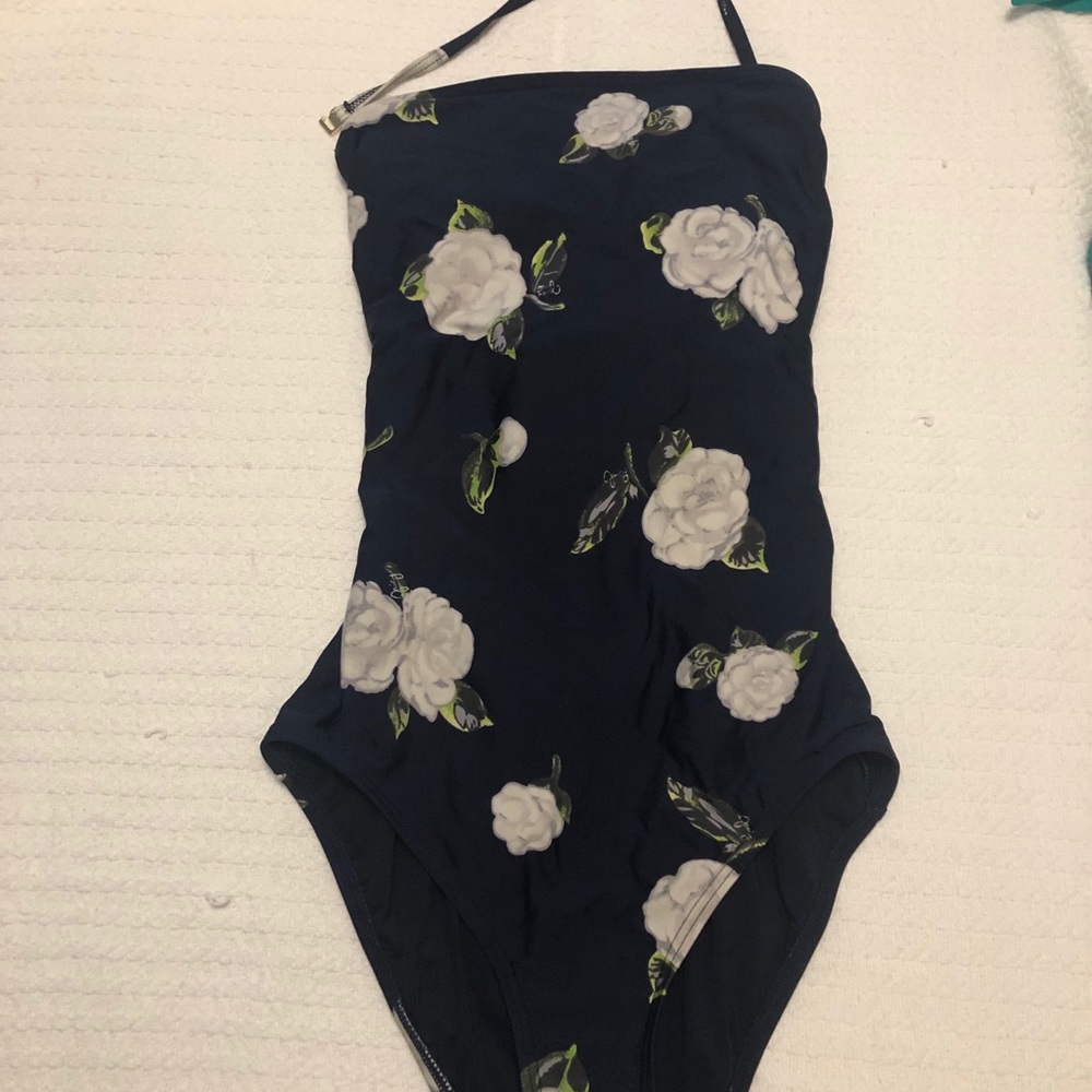 One piece swim. Corset back!